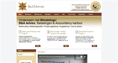 Desktop Screenshot of boekhouder.be