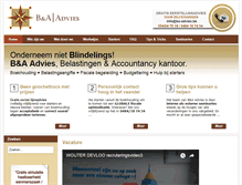 Tablet Screenshot of boekhouder.be